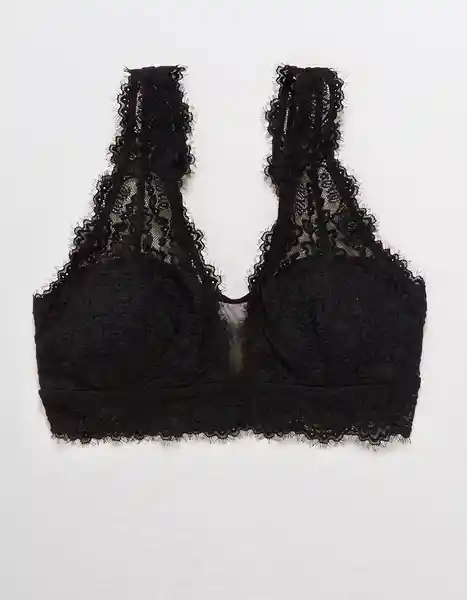 Bralette Aerie Negro Talla Small American Eagle 16972664