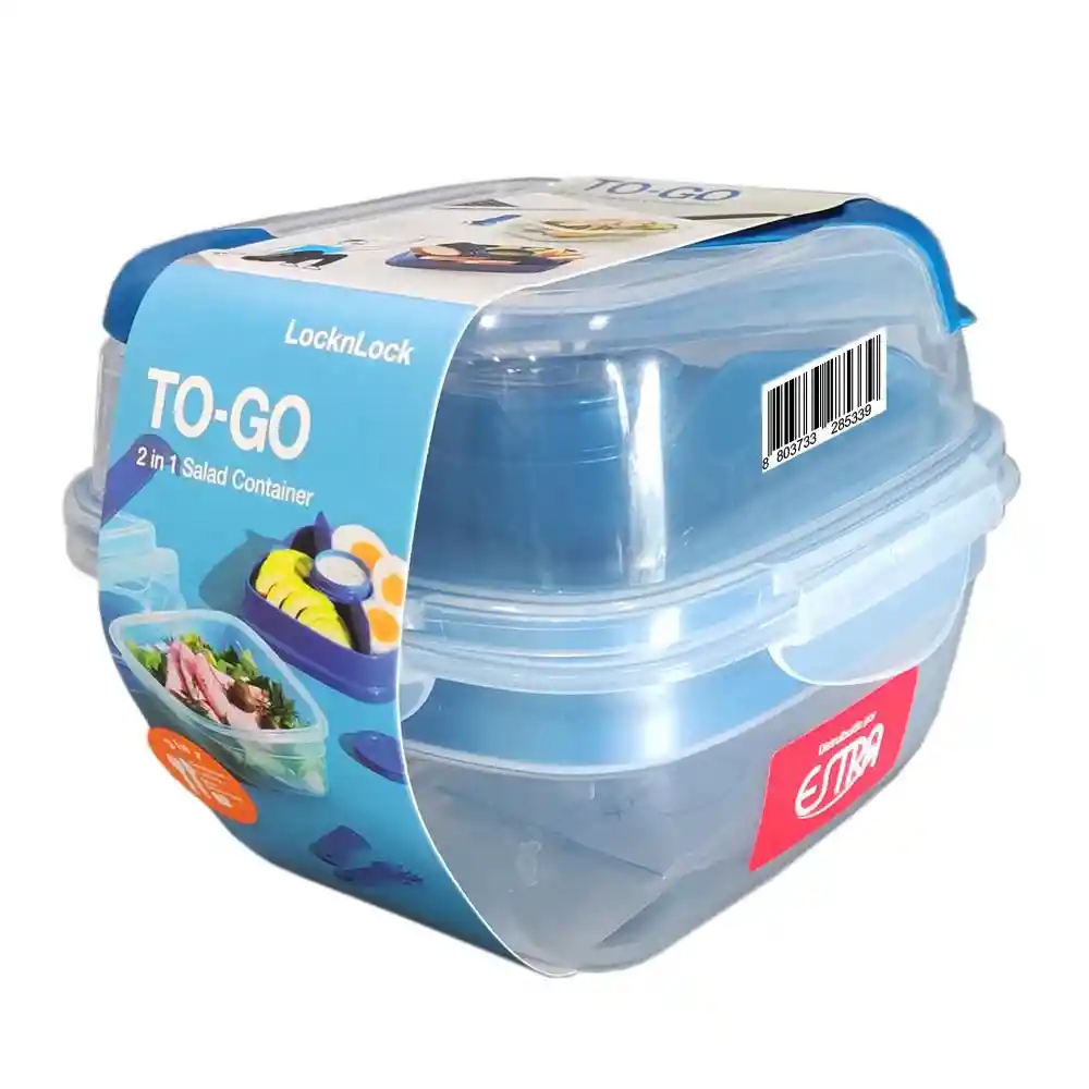 Recipiente Ensalada 3 en 1 Azul Lock & Lock 41049070