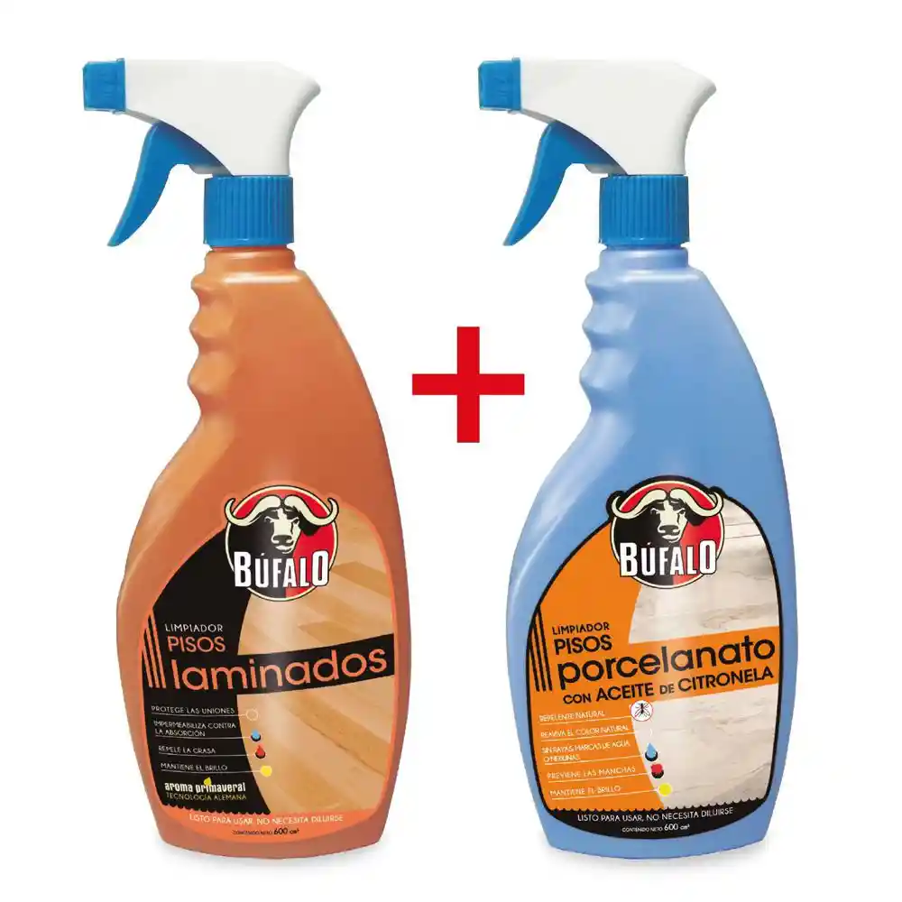Limpiador Bufalo Pisos Laminados y Porcelanato (1 Unidad)