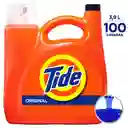 Detergente Líquido Tide Original Ropa Blanca y de Color 3.9 L