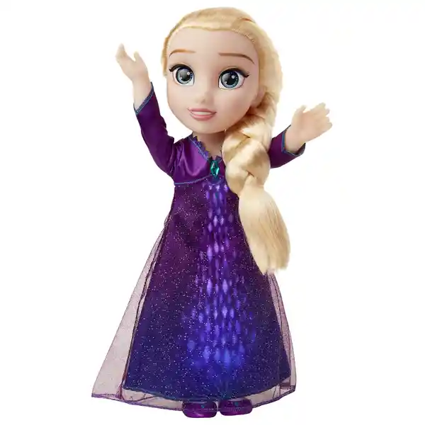 Disney Muñeca Princesa Elsa Interactiva Frozen 2 Canta