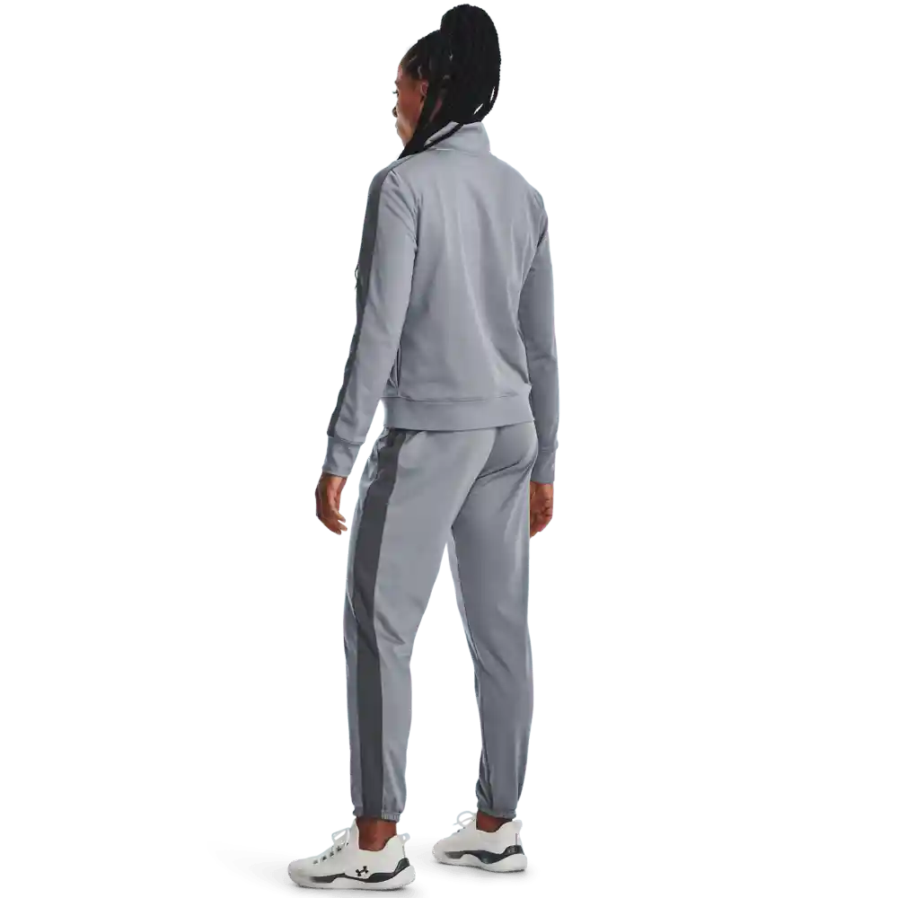 Under Armour Conjunto Deportivo Tricot Tracksuit Mujer Gris MD