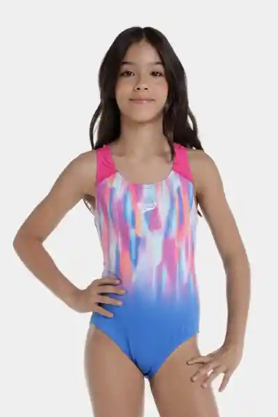 Vestido de Baño Splashback Lani Blur Junior Femenino T.12 Speedo