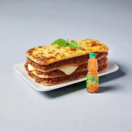 Combo Lasagna + Botella Mr. Tea Durazno (500ml)