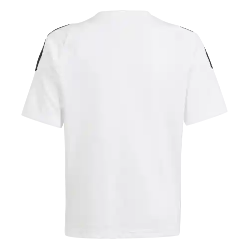 Adidas Camiseta Tiro24 de Equipo Fútbol de Niño Blanco Talla L