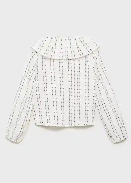 Blusa Roma Crudo Talla 11 Niña Mango