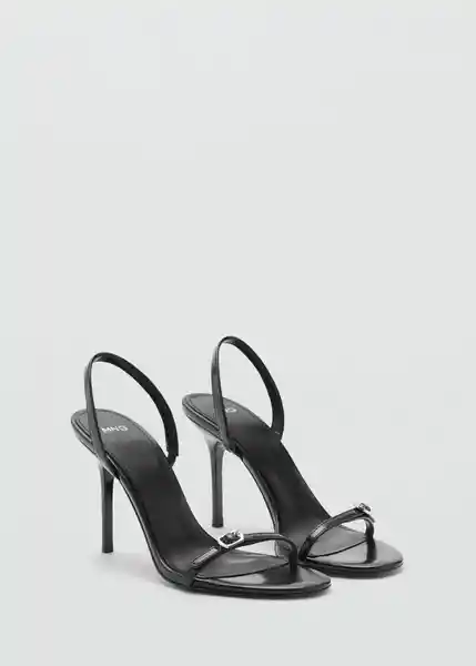 Sandalias Sky Negro Talla 38 Mujer Mango