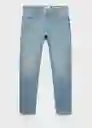 Jean Jan Tejano Claro Talla 40 Hombre Mango
