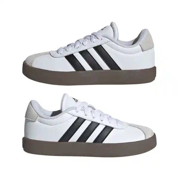 Adidas Zapatos Vl Court 3.0 K Niño Blanco Talla 2 Ref: Id9062