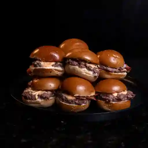 Mini burgers x6 und