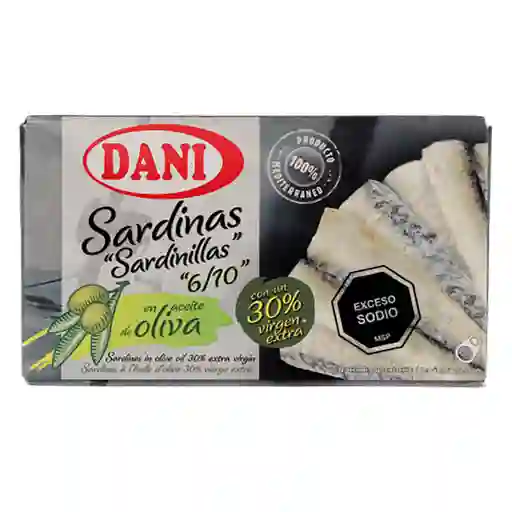 Dani Sardinilla en Aceite de Oliva 30% Extra Virgen