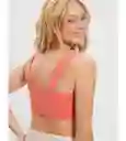 Blusa Mujer Naranja T. SMALL American Eagle