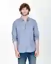 Camisa Hombre Azul S G10F104_AZU173918 Rifle