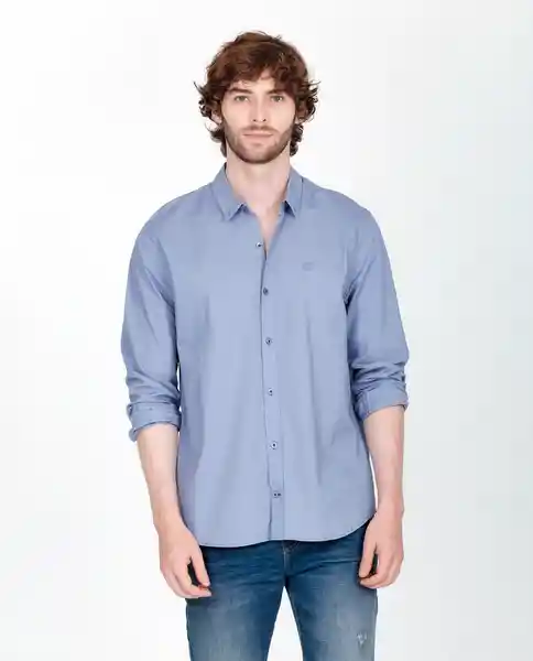 Camisa Hombre Azul S G10F104_AZU173918 Rifle