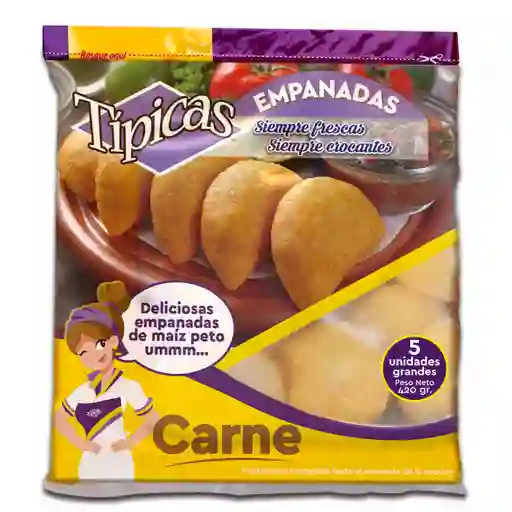 Empanada Grande de Carne Congelada