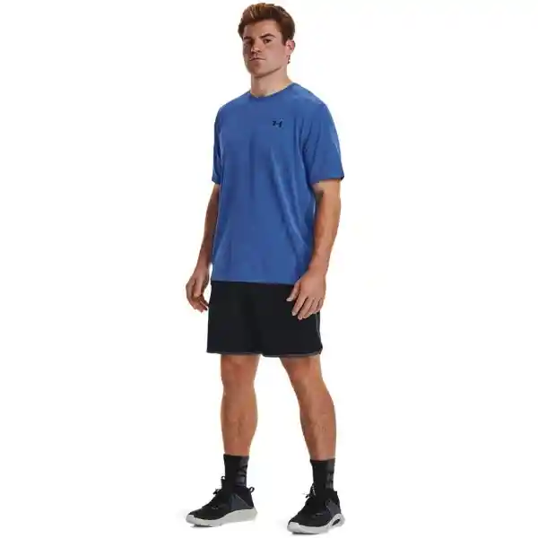 Under Armour Camiseta Tech Jacqrd Hombre Azul LG 1377052-471