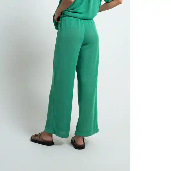 Pantalón Mujer Verde Tolima Oscuro Talla M 432F035 Naf Naf