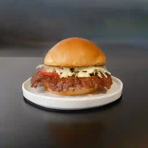 Hamburguesa sencilla (papas incluidas)