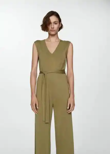 Mono Cupi Khaki Talla L Mujer Mango