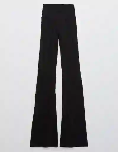 American Eagle Legging Flare de Tiro Alto Negro Real Talla M