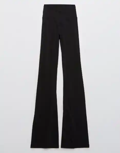 American Eagle Legging Flare de Tiro Alto Negro Real Talla M