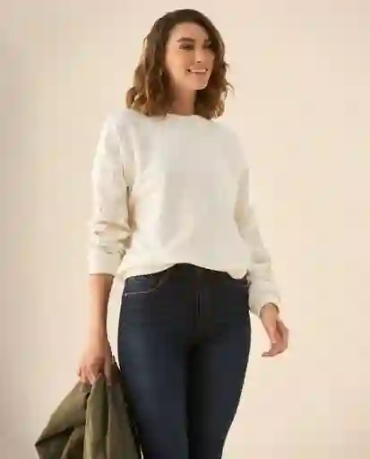 Buzo Blanco Celaje Claro Talla S 683G000 Esprit