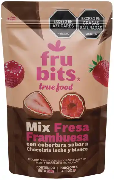 Fru Bits Mix Fresa Frambuesa Doble Chocolate