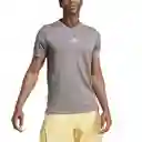 Adidas Camiseta D4t Hr Tee Para Hombre Gris Talla S