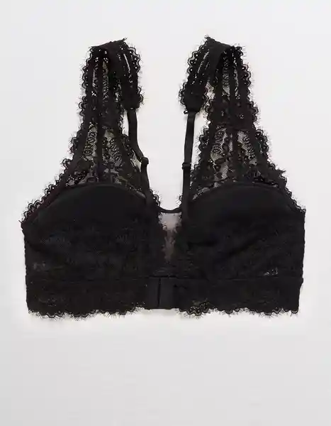 Bralette Aerie Negro Talla Small American Eagle 16972664