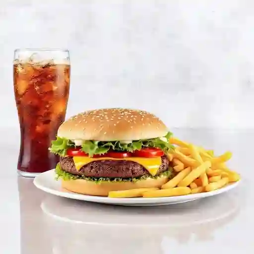 Hamburguesa champipollo