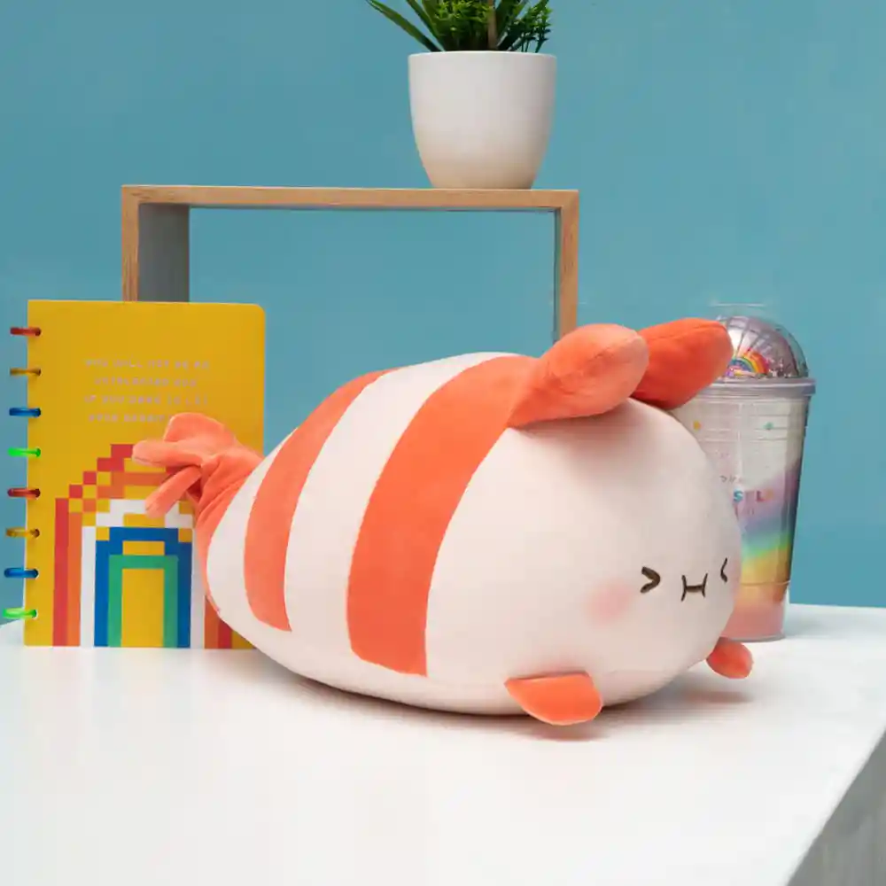 Miniso Peluche Acostado Vitality Cafetería Camarón