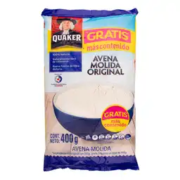 Quaker Avena Molida Original Natural