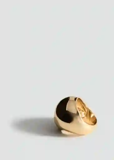 Anillo Luana Oro Talla M Mujer Mango