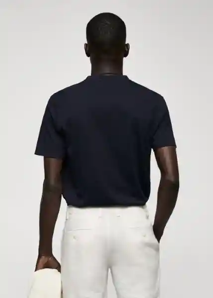 Camiseta Chelsea Navy Talla XL Hombre Mango