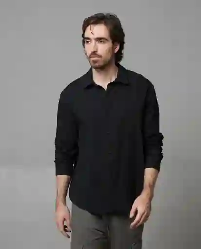 Camisa Hombre Negro Talla XL 113G104_NEG194007 Rifle