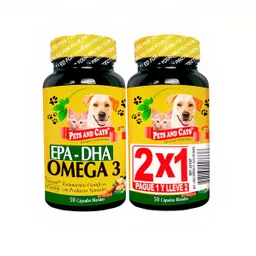 Omega 3 DHA Suplemento Alimenticio 50 Cápsulas