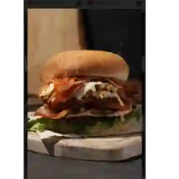 Hamburguesa de la Casa