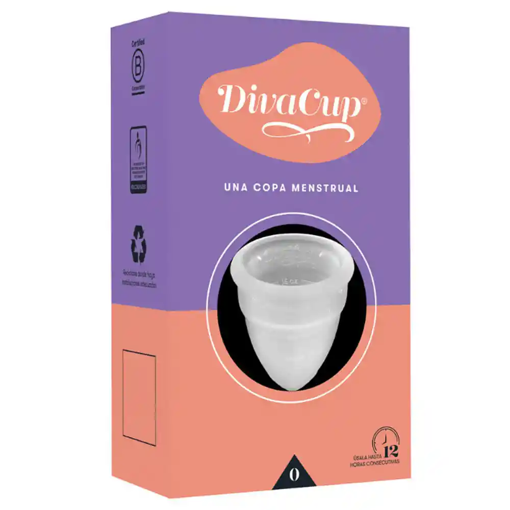 copa Menstrual DivaCup modelo 0