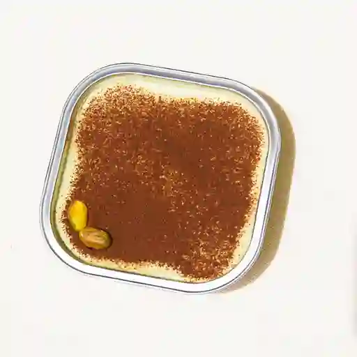 Tiramisú de pistacho personal