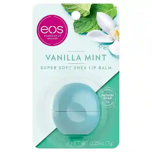 Eos Evolution Of Smooth Brillo Labial Balsam Vanilla Mint 0.25 Oz (7g)
