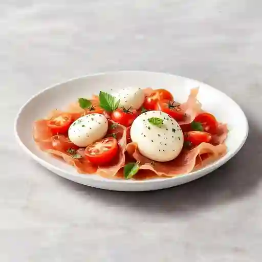 Prosciutto, Burrata E Datteritomate