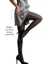 Tall Media Panty Hose Activa Support Transparencia 30