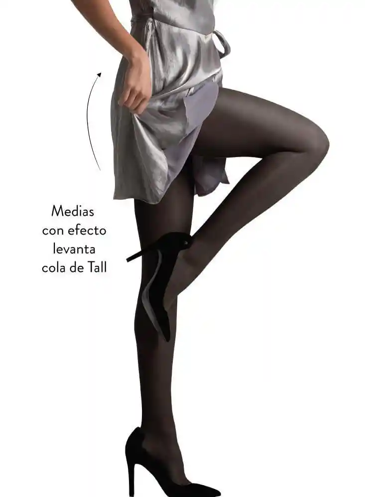 Tall Media Panty Hose Activa Support Transparencia 30