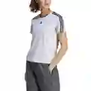 Adidas Camiseta T Blanco Para Mujer Talla L