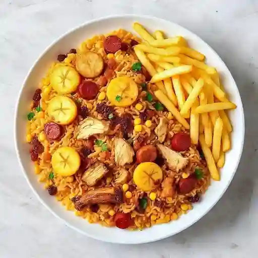 Arroz paisa wok personal