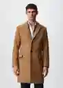Abrigo Arizona Camel Talla M 47010020_09 Hombre Mango