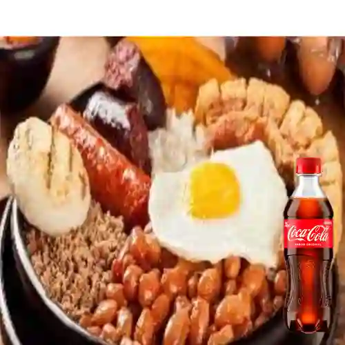 Combo Bandeja Paisa de Mi Region +Cocacola Orig 400ml