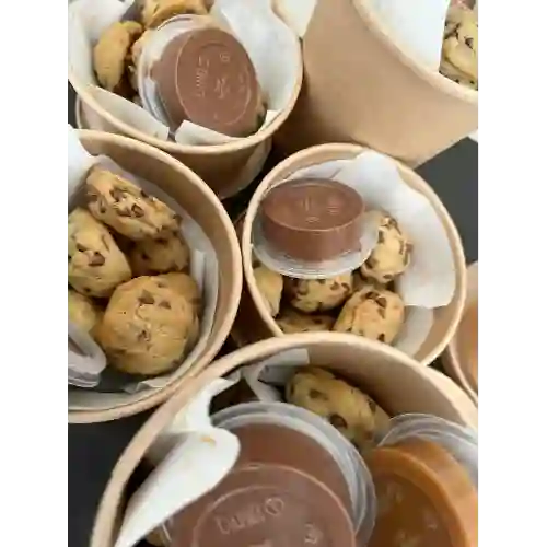 Vaso de Galletas con Dip