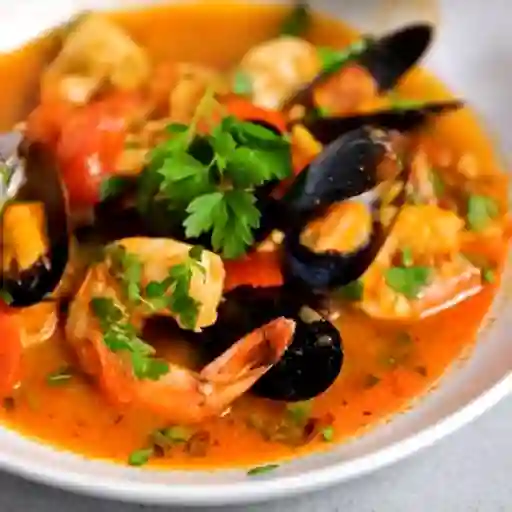 Cazuela de mariscos