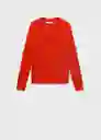 Jersey Luccav Pimentón Talla M Mujer Mango
